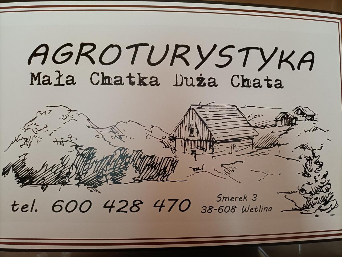 Mala Chatka Wetlina Buitenkant foto